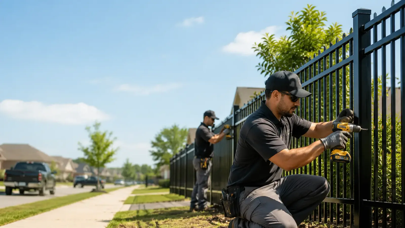 Metal Fence Installation in Amboy, WA